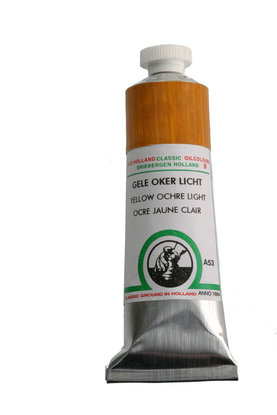 OH A53 Yellow Ochre Light PY43 (40ml tube)