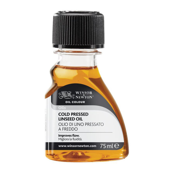 Winsor & Newton Cold Pressed Linseed Oil (75ml)